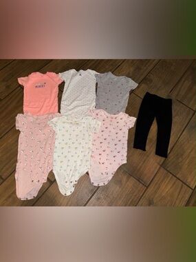 Baby girls onesie bundle 24months
